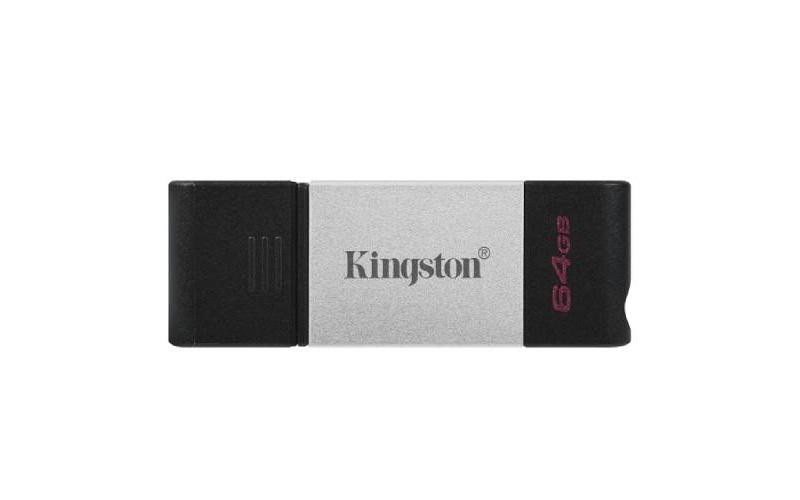 Kingston DataTraveler 80 64GB USB Flash Drive (Type-C Storage On the Go) [ DT80/64GB ]